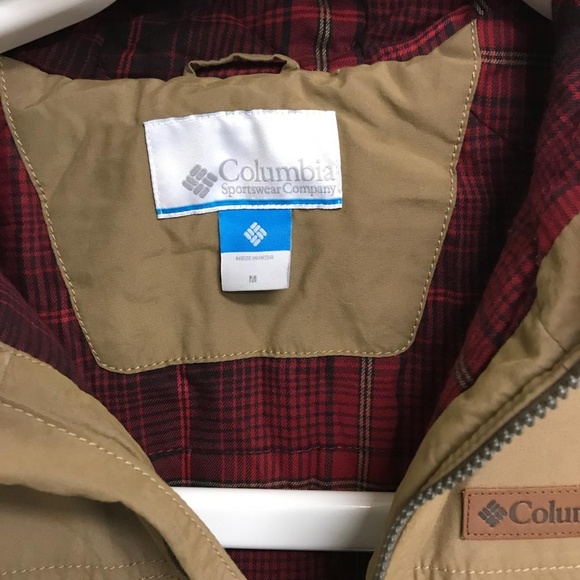 COLUMBIA Water Resistant Fabric Hooded JackeT - Picture 5 of 5